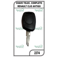 CHAVE TELEC. COMPLETO RENAULT CLIO ANTIGO - 2374